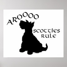 Affiche de Terrier d'écossais