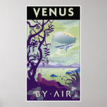 Affiche de voyage de Vénus
