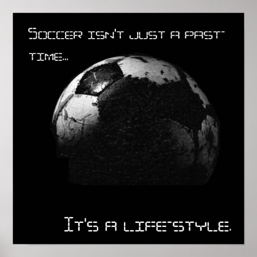 Affiche du football