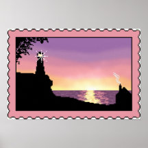 Affiche du phare de Lura