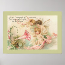 Affiche du phonographe de l'amour