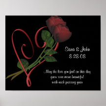 Affiche élégante de mariage ou d'anniversaire de c