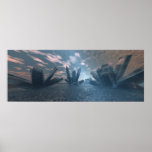 Affiche en cristal étrangère du monde