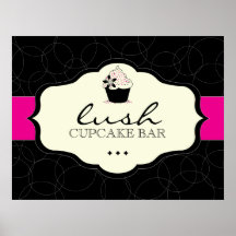 Affiche faite sur commande de boulangerie
