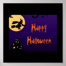 Affiche heureuse de Halloween