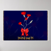 Affiche heureuse du jour de mère