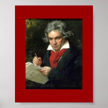 Affiche historique Beethoven