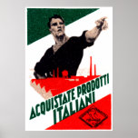 Affiche italienne de 1925 produits d'achat