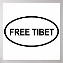 Affiche libre du Thibet