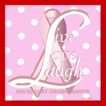 Affiche-Personnaliser vivante d'amour de rire rose affiches
