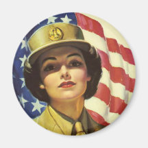 Affiche recruteuse de WAC Magnets