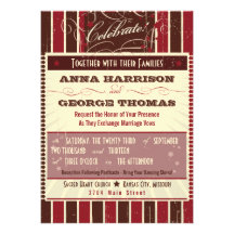 Affiche rustique : Mariage fait sur commande de Bo Invitation Personnalisée