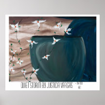 Affiche tranquille de tempête