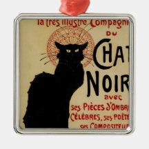 Affiche vintage de Nouveau d'art ; Conversation de Décoration De Noël