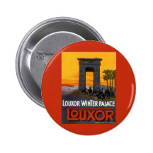 Affiche vintage de voyage, palais d'hiver de Louxo Badges Avec Agrafe