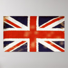 Affiche vintage d'Union Jack