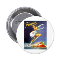 Affiches anciennes badges avec agrafe