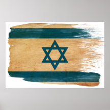 Affiches de drapeau de l'Israël