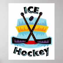 Affiches de hockey sur glace