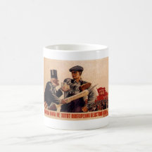 Affiches de propagande d'Union Soviétique de guerr Mugs
