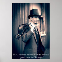 Affiches de tueur : H.H. Holmes