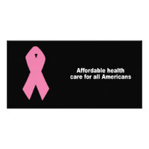 Affordable health care for all Americans Photo Card Template