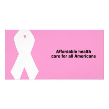 Affordable health care for all Americans Picture Card