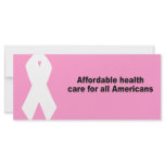 Affordable health care for all Americans Full Color Rack Card