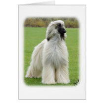 Afghan Hound 9Y247D-010 Greeting Card