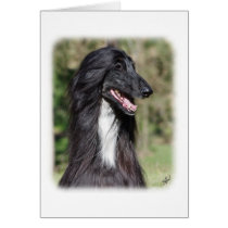 Afghan Hound AA017D-101 Card