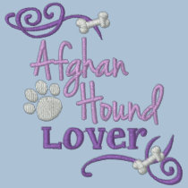 Afghan Hound Lover embroidered shirts