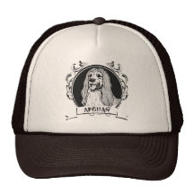 AFGHAN HOUND MESH HATS