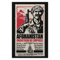 Afghanistan Anti-War Movie Poster Custom Flyer