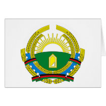 Afghanistan Coat of Arms cards