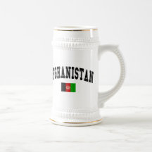 Afghanistan College Style Mugs