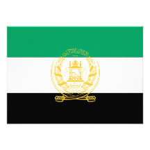 Afghanistan Flag Custom Invitations