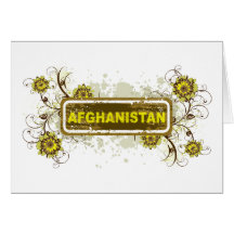 Afghanistan Greeting Card