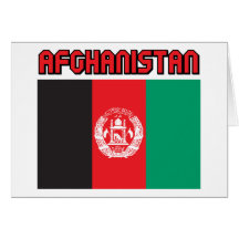 Afghanistan Greeting Card