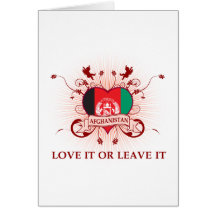 Afghanistan Greeting Cards