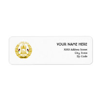 Afghanistan Labels labels