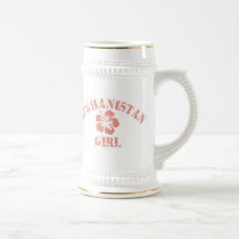 Afghanistan Pink Girl Coffee Mug