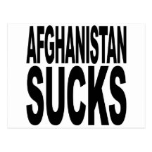 Afghanistan Sucks Post Card