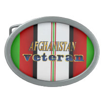 Afghanistan Veteran Belt Buckle