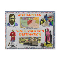 Afghanistan: Your Vacation Destination Postcards