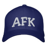 AFK embroidered hats