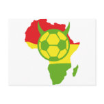 africa 2010 soccer devil postcard