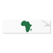 Africa / Afrique Bumper Sticker