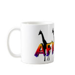 Africa design wildlife safari mugs