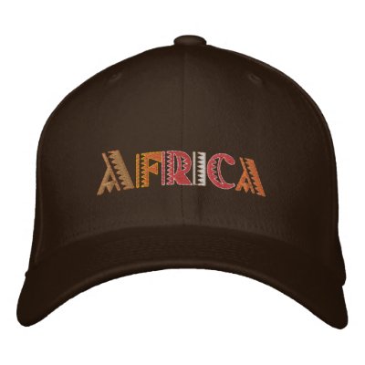 Africa Earth colours baseball cap by Funkart
