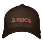 Africa Earth colours baseball cap embroidered hats